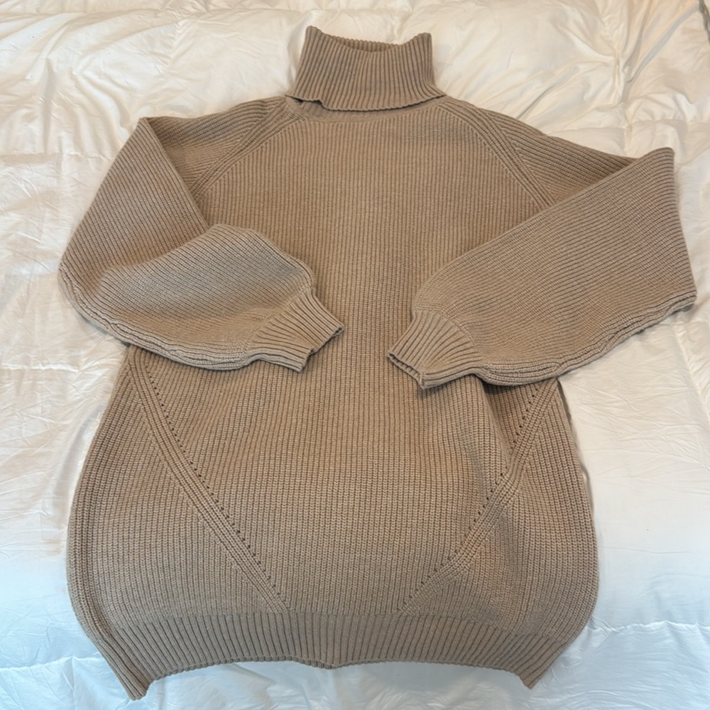 Princess Polly Sweater dress- cream XS/S